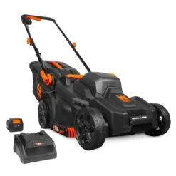WEN 20835 20V Max 15-Inch Cordless Brushless Lawn Mower With 5Ah Battery And Charger(Wen 20835 20v Max 15 Inch Cordless Brushless Lawn Mower With 5ah Battery And Charger)
