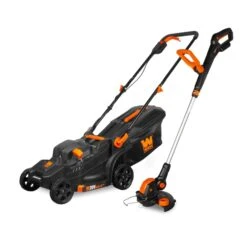 WEN 20VK2MLB 20V Max Cordless 15-Inch Lawn Mower And String Trimmer Combo Kit With 5Ah Battery And Charger(Wen 20vk2mlb 20v Max Cordless 15 Inch Lawn Mower And String Trimmer Combo Kit With 5ah Battery And Charger)