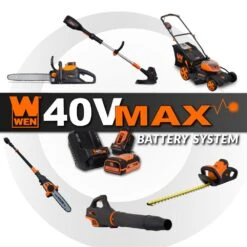 WEN 40413BT 40V Max Lithium-Ion Cordless 14-Inch 2-in-1 String Trimmer And Edger (Tool Only)(40v Max Lithium Ion Cordless 14 Inch 2 In 1 String Trimmer And Edger Tool Only) 15 WEN 40413BT 40V Max Lithium-Ion Cordless 14-Inch 2-in-1 String Trimmer And Edger (Tool Only)(40v Max Lithium Ion Cordless 14 Inch 2 In 1 String Trimmer And Edger Tool Only) -Wen Products Store 40413BT.pt06