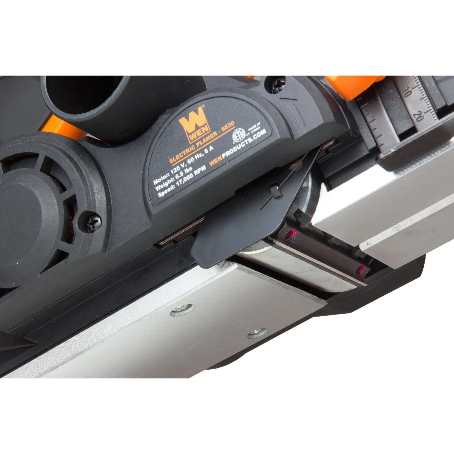 WEN 6530 3-1/4 In. 6 Amp Corded Hand Planer(Electric Planer 6530) 8 WEN 6530 3-1/4 In. 6 Amp Corded Hand Planer(Electric Planer 6530) - Image 6