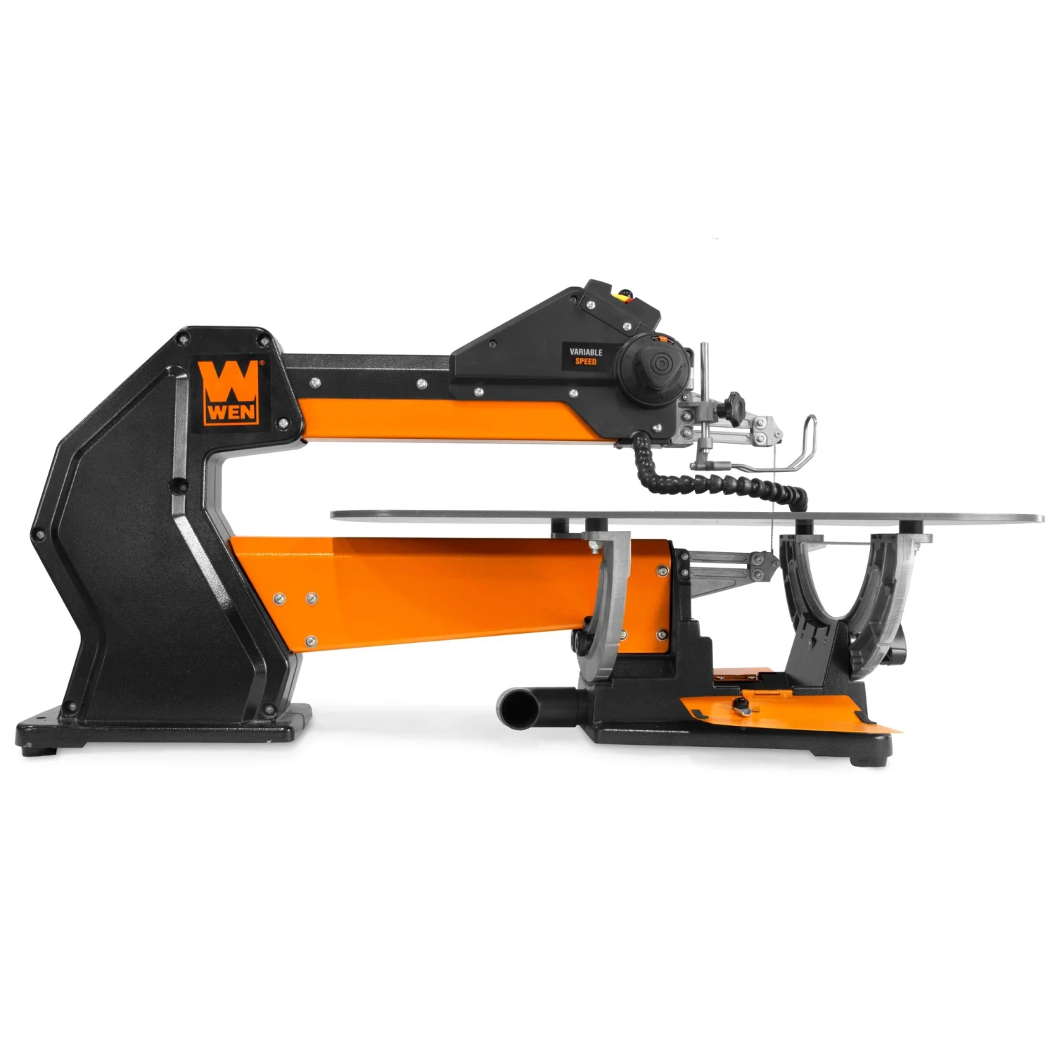 WEN LL2156 21-Inch 1.6-Amp Variable Speed Parallel Arm Scroll Saw With Extra-Large Dual-Bevel Steel Table(Wen Ll2156 21 Inch 1 6 Amp Variable Speed Parallel Arm Scroll Saw With Extra Large Dual Bevel Steel Table) 5 WEN LL2156 21-Inch 1.6-Amp Variable Speed Parallel Arm Scroll Saw With Extra-Large Dual-Bevel Steel Table(Wen Ll2156 21 Inch 1 6 Amp Variable Speed Parallel Arm Scroll Saw With Extra Large Dual Bevel Steel Table) - Image 3