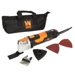 WEN MT3537 3.5A Quick-Release Variable Speed Multi-Function Oscillating Tool Kit With Accessories And Carrying Case(Wen Mt3537 3 5a Quick Release Variable Speed Multi Function Oscillating Tool Kit With Accessories And Carrying Case)