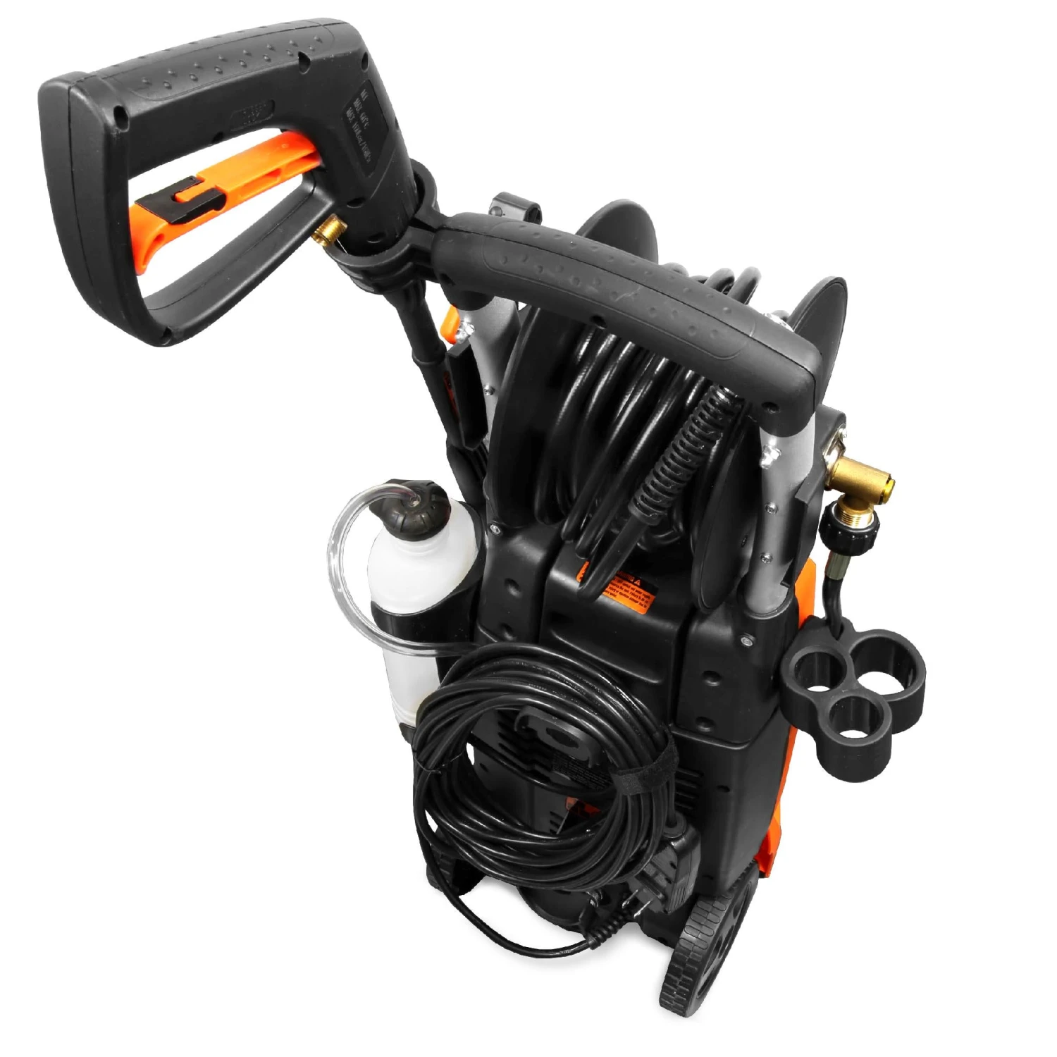 WEN PW22 2100 PSI 1.3 GPM 13.5-Amp Electric Pressure Washer With Variable Flow Power And Hose Reel(Pw22 2100 Psi 1 3 Gpm 13 1 2 Amp Electric Pressure Washer With Variable Flow Power And Hose Reel) 5 WEN PW22 2100 PSI 1.3 GPM 13.5-Amp Electric Pressure Washer With Variable Flow Power And Hose Reel(Pw22 2100 Psi 1 3 Gpm 13 1 2 Amp Electric Pressure Washer With Variable Flow Power And Hose Reel) - Image 3